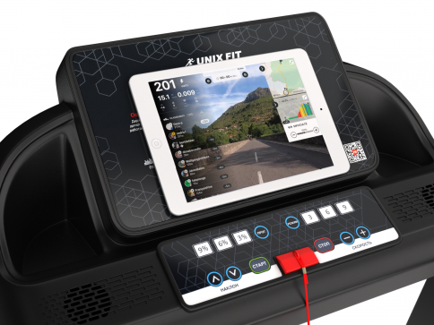Беговая дорожка UNIXFIT MX-830L в ПОДАРОК коврик 190 см - 5