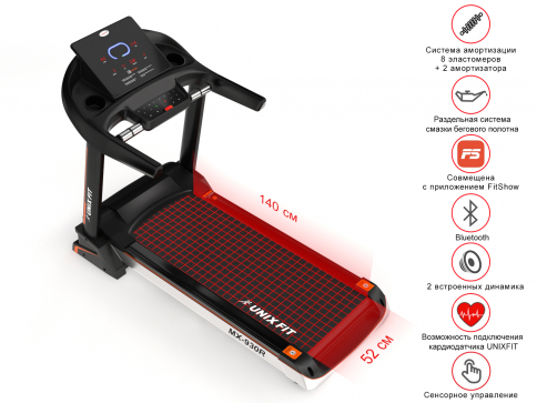 Беговая дорожка UNIXFIT MX-930R - 3